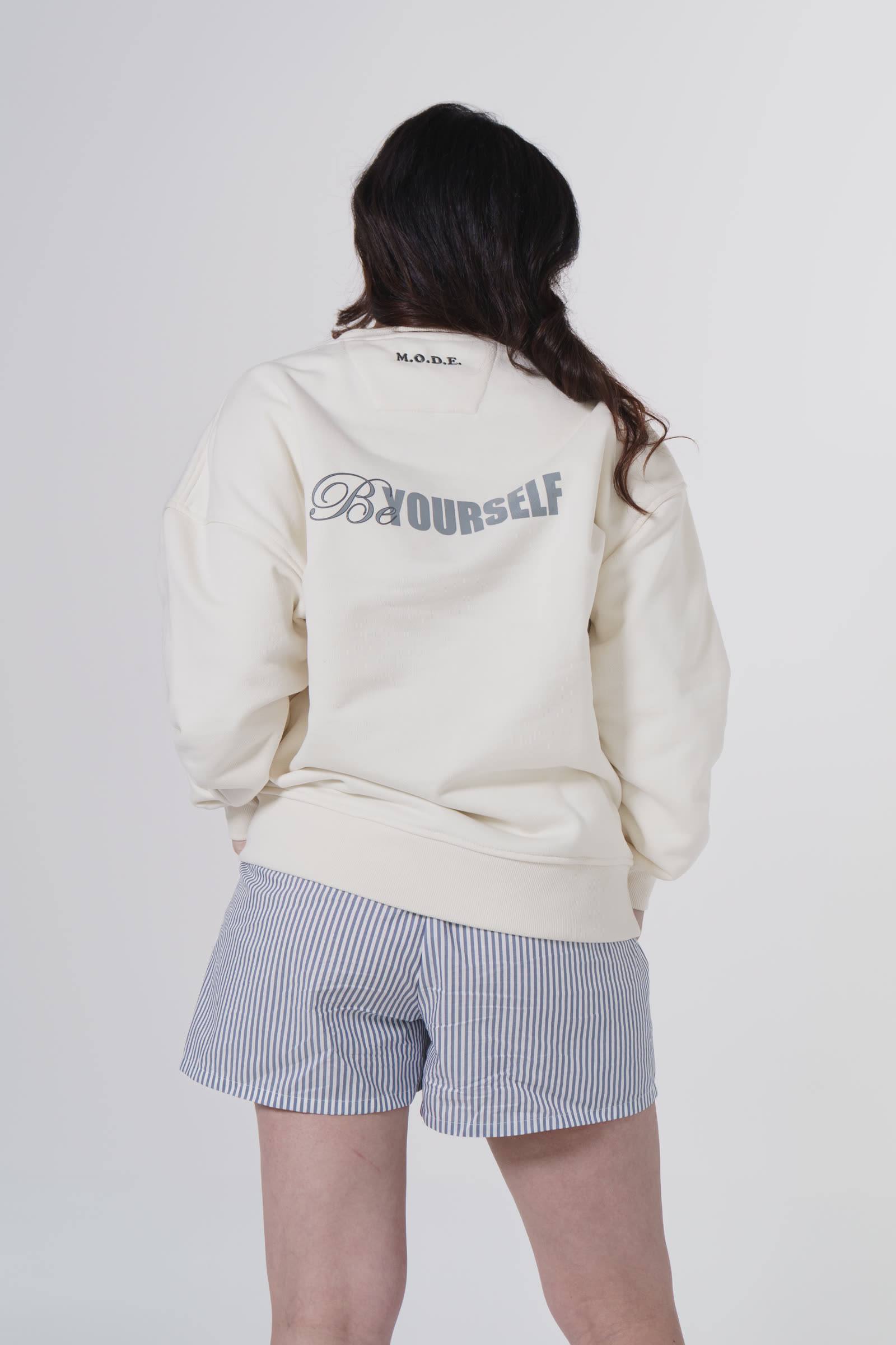 Look 06 — Be Yourself Crewneck